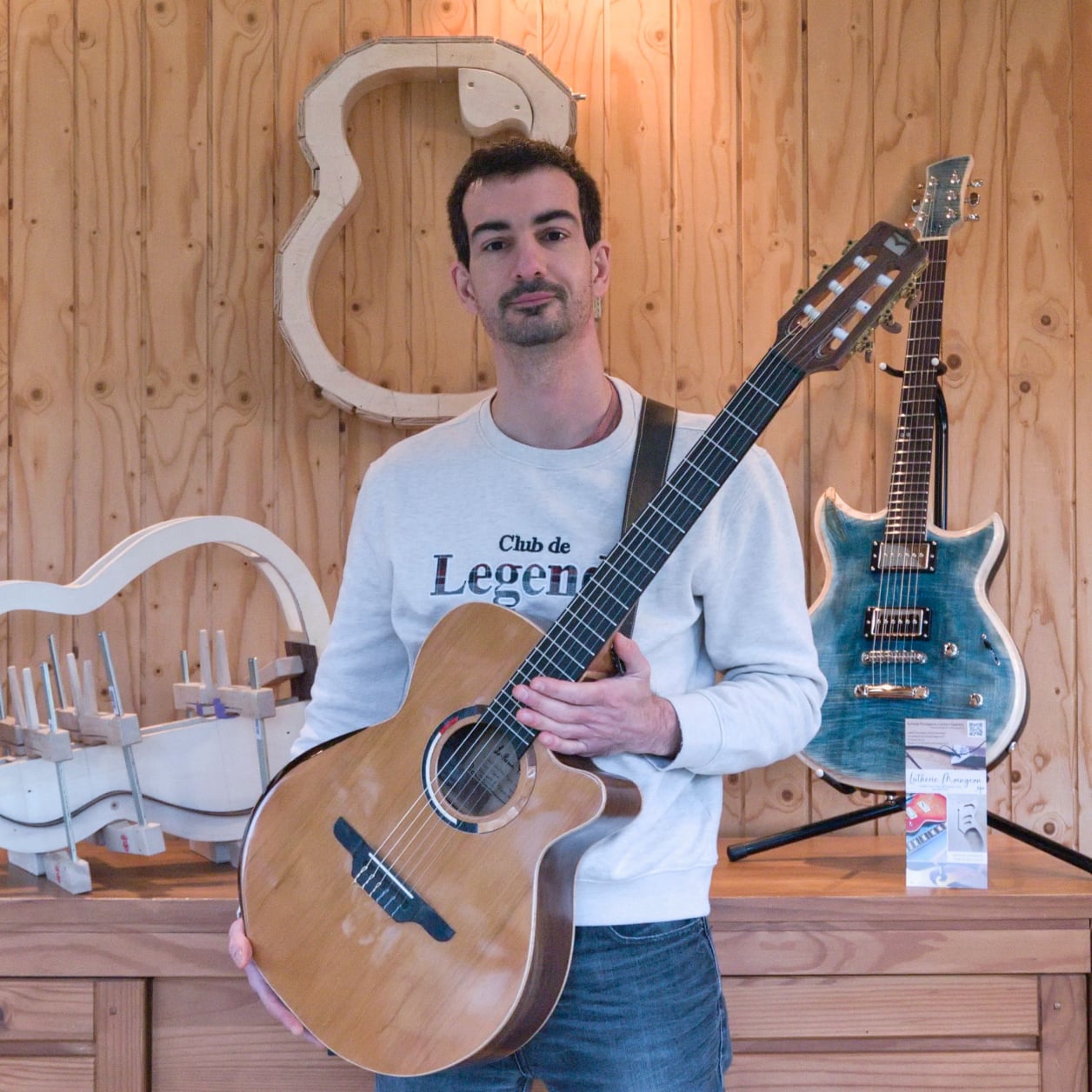 Luthier en guitare sur Dijon, Lutherie Moingeon